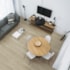 Piso vinílico SPC Clicado EspaçoFloor Solid Plank figueira 5 mm