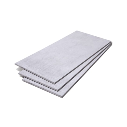 Placa cimentícia steel frame Brasilit cinza 12 x 1200 x 2400 mm