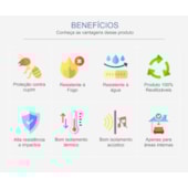 Placa cimentícia steel frame Brasilit-Eternit 6mm x 1,20m x 2,40m