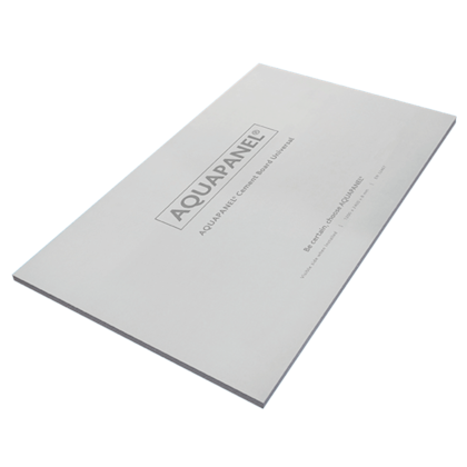 Placa cimentícia steel frame Knauf Aquapanel cinza 8 x 1200 x 2400 mm