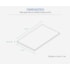 Placa de gesso Drywall Placo - Knauf Flex Branco 6,5 x 1200 x 2400 mm