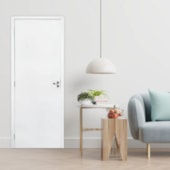Porta para drywall direita E-Door M70 branco 35 x 820 x 2110 mm