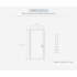 Porta para drywall esquerda E-Door M70 branco 35 x 720 x 2110 mm