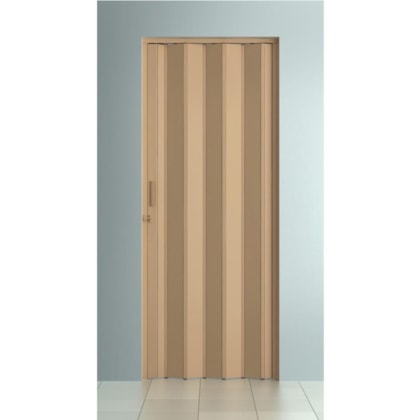 Porta sanfonada BCF bege 84 x 210 cm