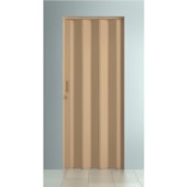 Porta sanfonada BCF bege 96 x 210 cm