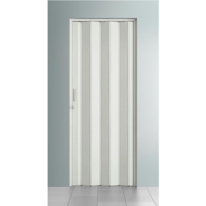 Porta sanfonada BCF Branco 60 x 210 cm