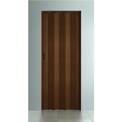 Porta sanfonada BCF imbuia 96 x 210 cm