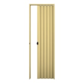 Porta sanfonada Plasbil areia 100 x 210 cm