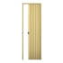 Porta sanfonada Plasbil areia 100 x 210 cm