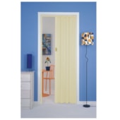 Porta sanfonada Plasbil areia 70 x 210 cm