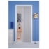 Porta sanfonada Plasbil cinza 60 x 210 cm