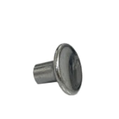 Puxador botão concavo Esplane cromado 25mm Puxador botão concavo Esplane cromado 25mm