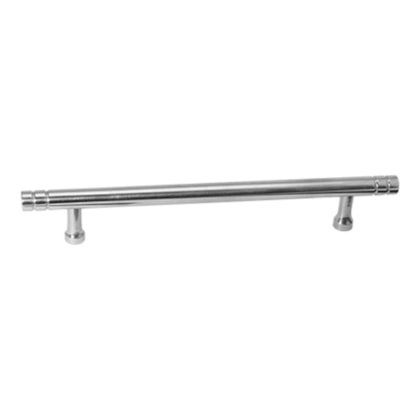 Puxador de alça frisado Pauma 240 acetinado 96 mm
