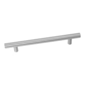 Puxador de alça Pauma 205 sem friso acetinado 192mm Puxador de alça Pauma 205 sem friso acetinado 192mm