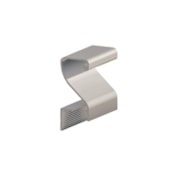 Puxador de alumínio perfil 134 MMO fosco 18x3000mm Puxador de alumínio perfil 134 MMO fosco 18x3000mm