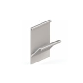 Puxador de alumínio perfil MMO 3015 fosco 45 graus 15 x 3000 mm