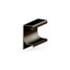 Puxador de alumínio perfil MMO 4657 bronze 18 x 3000 mm