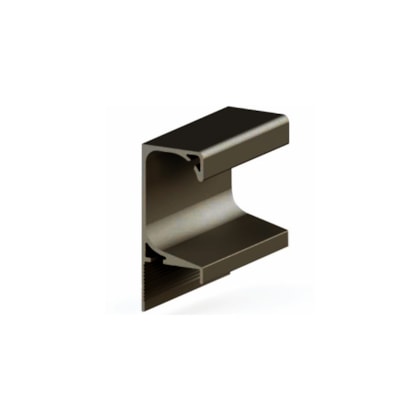 Puxador de alumínio perfil MMO 4759 bronze 15 x 3000 mm
