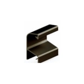 Puxador de alumínio perfil MMO 5015 bronze colegato 15 x 3000 mm