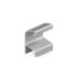 Puxador de alumínio perfil MMO 5015 inox colegato 15 x 3000 mm
