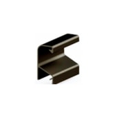Puxador de alumínio perfil MMO 5018 bronze colegato 18 x 3000 mm
