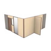 Requadro Biombo Rollfor RF204 Cinza 1696mm