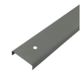 Requadro vertical liso divisória Rollfor 219 cinza ocidente 0,5 x 35 x 2110 mm