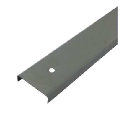 Requadro vertical liso divisória Rollfor 219 cinza ocidente 0,5 x 35 x 2110 mm