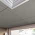 Revestimento acústico Ecophon Illtec Plano grafite 625 x 625 x 35 mm