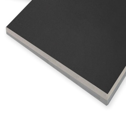 Revestimento acústico Ecophon Illtec Plano preto 625 x 625 x 35 mm