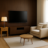 Revestimento lastra EspaçoWall Wood carvalho cacau 1220 x 2600 mm