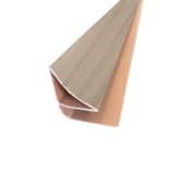 Roda forro moldura EspaçoForro Wall Angle Nature Amendola 2,95m