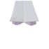 Roda forro união h Plasbil branco 3 m