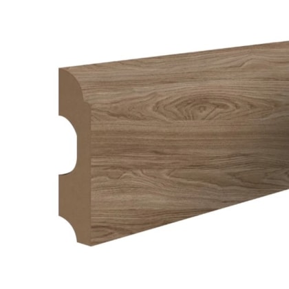 Rodapé de mdf Durafloor Clean 8cm x 18mm x 2,10m