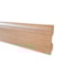 Rodapé de MDF Durafloor Clean Freijó Puro 8cm x 18mm x 2,1m