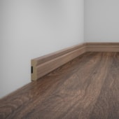 Rodapé de MDF Eucafloor Cor 9 7cm x 15mm x 2,4m Rodapé de MDF Eucafloor Cor 9 7cm x 15mm x 2,4m
