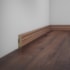 Rodapé de MDF frisado Eucafloor cor 10 50 x 15 x 2400 mm