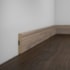 Rodapé de MDF frisado Eucafloor cor 18 70 x 15 x 2400 mm