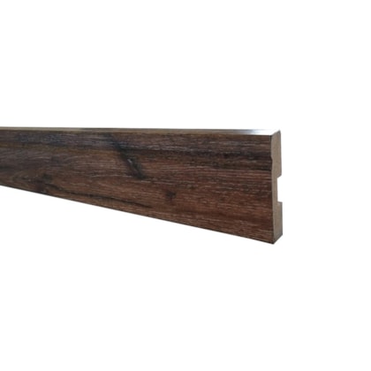 Rodapé de MDF frisado Eucafloor cor 19 70 x 12 x 2400 mm