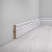 Rodapé de MDF frisado Eucafloor cor 2 70 x 15 x 2400 mm