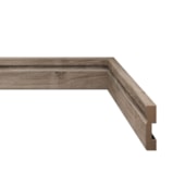 Rodapé de MDF frisado Eucafloor cor 23 50 x 15 x 2400 mm