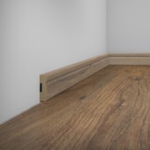 Rodapé de MDF frisado Eucafloor cor 7 50 x 15 x 2400 mm