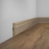 Rodapé de MDF frisado Eucafloor cor 7 70 x 12 x 2400 mm