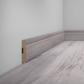 Rodapé de MDF frisado Eucafloor cor 8 70 x 15 x 2400 mm
