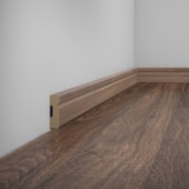 Rodapé de MDF frisado Eucafloor cor 9 50 x 15 x 2400 mm