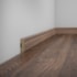 Rodapé de MDF frisado Eucafloor cor 9 50 x 15 x 2400 mm