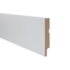 Rodapé de MDF liso Durafloor Essencial E-05 branco polar 100 x 18 x 2100 mm