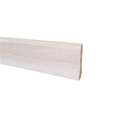 Rodapé de MDF liso Durafloor Fixo cor 02 60 x 15 x 2100 mm