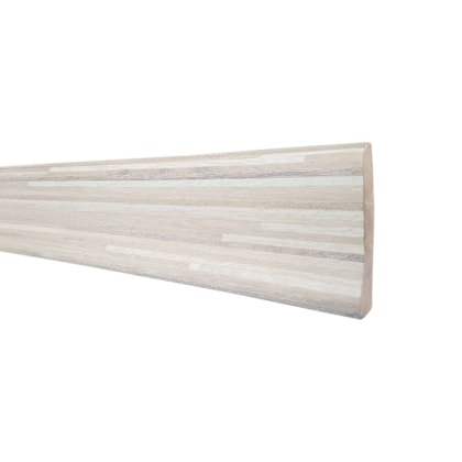Rodapé de MDF liso Eucafloor cor 5 70 x 15 x 2400 mm