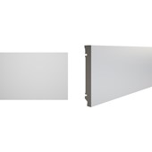Rodapé de poliestireno Durafloor Maxx M-02 branco 20cm x 16mm x 2,1m
